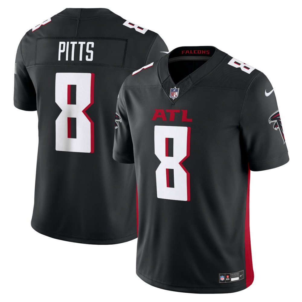Kyle Pitts Atlanta Falcons Nike Vapor F.U.S.E. Limited Jersey - Black-GridironStore